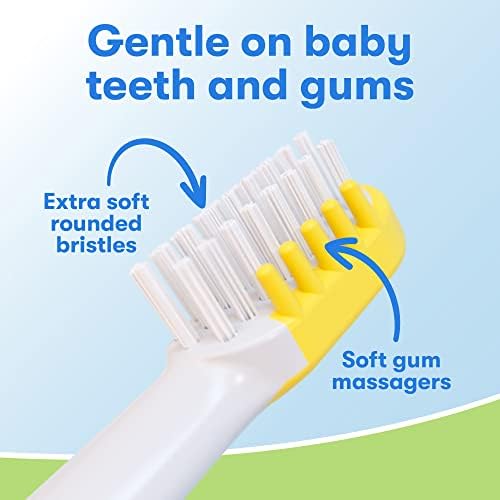 Firefly Baby Shark strawberry flavor training toothpaste showing fluoride free label.