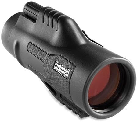 Side profile of Bushnell Legend 10x42 Ultra HD Monocular with Picatinny rail