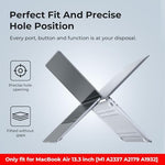 EooCoo polycarbonate protective case snap on installation demonstration side angle