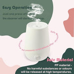 Automatic menstrual cup sanitizer with lid for travel storage