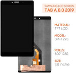 Thirdpole LCD display and touch screen digitizer combo folder rear view showing flex cable