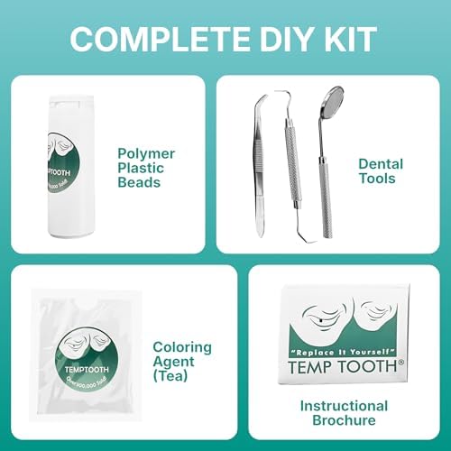 Authentic Temptooth DIY tooth replacement kit in packaging