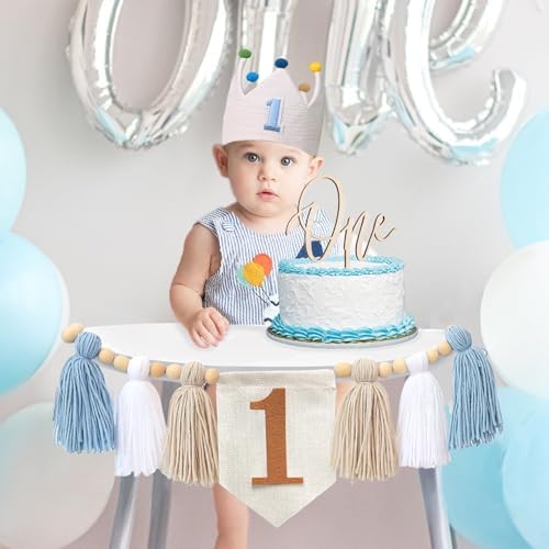 Full Juiizay birthday decor kit items displayed together