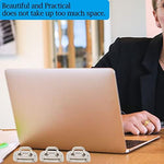 Zolunu security plate attached to laptop with steel security cable