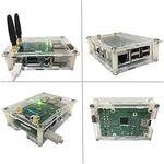 Back view of Mokxihit DMR hotspot with Ethernet port