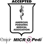 USA imported Emjoi Micro-Pedi accessories for smoothing hard foot skin