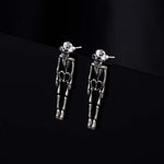 Meimimix Halloween front back stud earrings detail shot