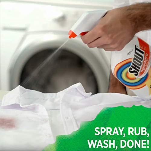Shout 1.7 liter bulk refill bottle for domestic laundry use