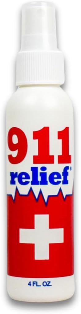 911 relief Fast Acting Itch Relief for Sunburn, Poison Ivy, and Mosquito/Bug Bites - Image 1