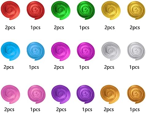 Vibrant 10-color assortment of reusable foil hanging streamers extended to full length for festive celebrations.