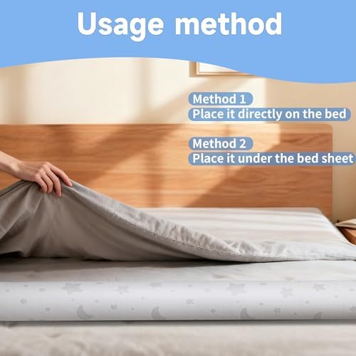 HDJOAPS safety bed guardrail fall prevention system close up on a king size mattress