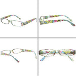 Assorted colors of Kerecsen women's reading glasses 4 pack