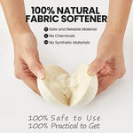 Eco friendly wool dryer balls for reducing laundry wrinkles