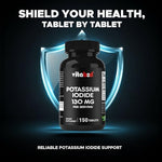 Premium thyroid protection supplement packaging imported from United States