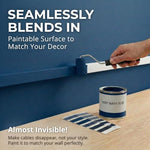 Step by step installation guide showing the self adhesive tape application on the wire molding.