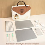 GeekShare Team Timothy 14 inch sleeve with embroidery detail