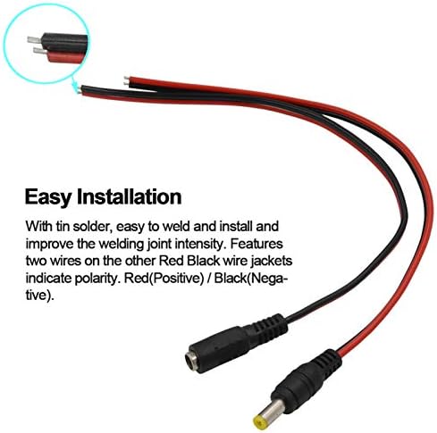 MILAPEAK product packaging with the authentic ten pairs of male and female cables displayed