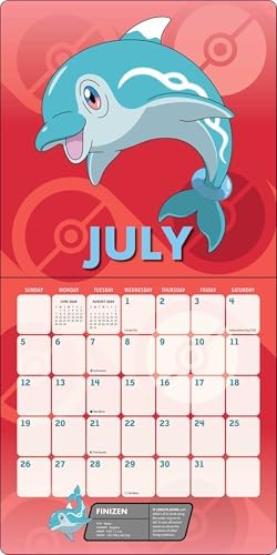 Pokémon 2026 Wall Calendar - Image 5