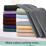Packaging layout of the four pack ZPECC white flat sheets for commercial and home use.