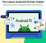 CFVOCUY Android 15 kids tablet with educational app interface