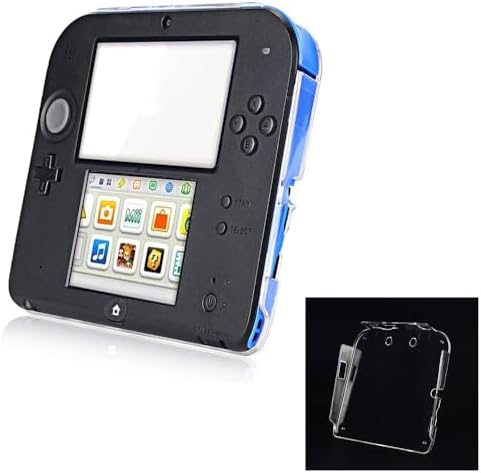 Hard crystal clear shell for Nintendo 2DS console