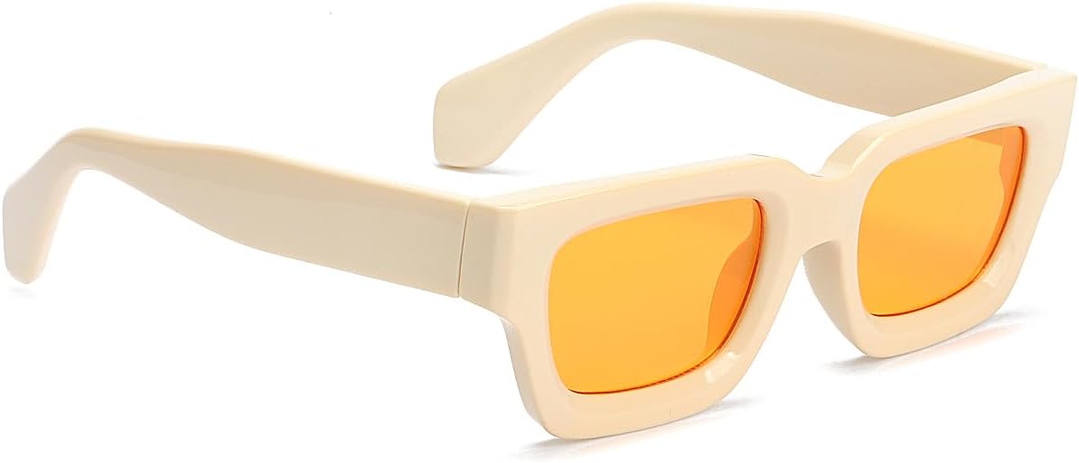 GFUIARA rectangular sunglasses packaging and complete set