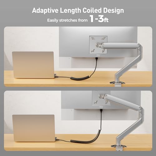 Cable Matters 8K at 60Hz and 4K at 240Hz compatible premium HDMI 2.1 coiled wire