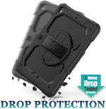 Seymac Stock rugged protective shell angled view showing precise cutouts for charging ports.