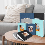 Vienrose 100 pockets photo display album presented as an elegant wedding anniversary gift.