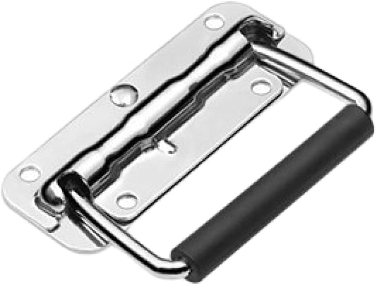 Dresser Pulls 1 Pack Stainless Steel Mechanical Handle Spring Handle Insulation Box Pull Ring,Length 121mm Iron Handle - Image 12