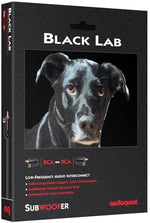 AudioQuest Black Lab 16 meter subwoofer cable coiled