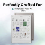 Close up of Kent paper texture on Remarkable Paper Pro screen