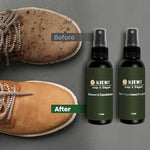 Authentic USA imported GQQCWVW leather care kit with premium four side brush accessory.