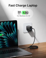 Two premium INIU 1.5 meter braided USB-C cables included in the pack