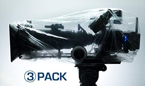 CAP IT! protective polyethylene gear shield deployed on cinema rig