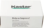 Kastar HHR-P104 replacement phone battery pack showcasing clean terminal wiring setup