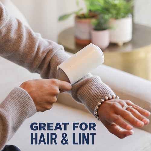 Imported Scotch-Brite lint remover used on dark formal clothing