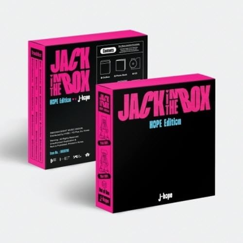 J-Hope BTS Jack In The Box Hope Edition Album front view box packaging