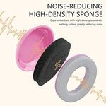 Baby wearing Lysian earmuffs for noise protection