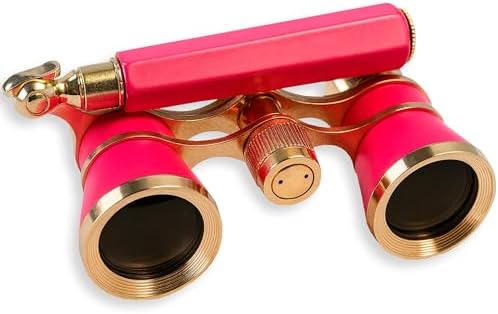 HQRP theater binoculars showing the elegant extendable lorgnette handle