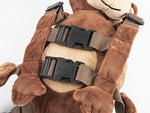 Back view of Berhapy toddler harness backpack with adjustable straps