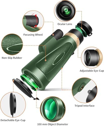 ASxmhGo optical zoom lens kit contents including pouch tripod adapter and cleaning cloth
