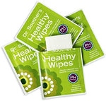 Dr. Soother's Healthy Wipes hypoallergenic and fragrance-free badge