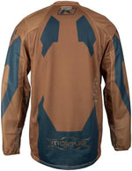 Full view of the imported Klim men's summer motorcycle jersey showcasing its athletic fit and design.