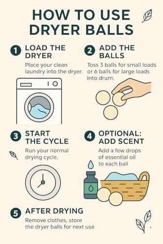 Eco friendly laundry accessories pack designed to lower drying time effectively