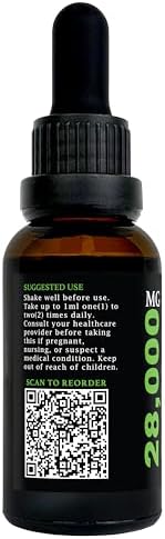 GreenIVe vegan hemp oil nutritional information label