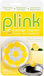 Plink 10 count lemon cleaning spheres for kitchen sink maintenance