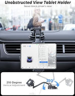 eSamcore windshield mount showing the reinforced 3M adhesive suction cup base structure
