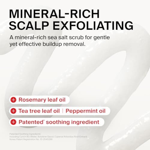 Back label of Dr.FORHAIR Folligen Scalp Scaler featuring usage instructions and ingredient information.