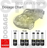 Xado Atomex stop leak additive for car engine repair